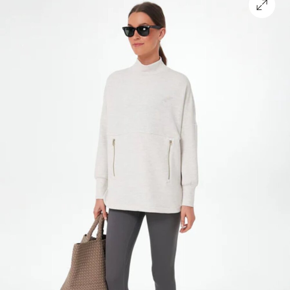 Tuckernuck Varley Ivory Marl Bay Sweat